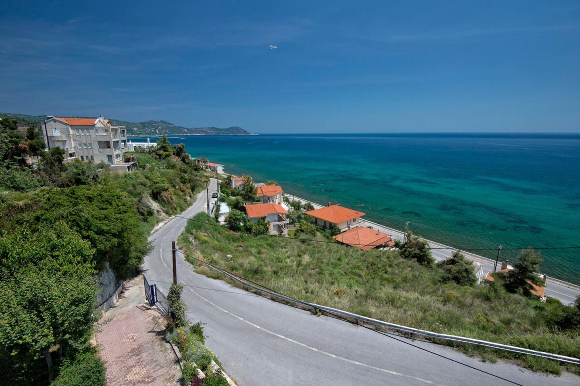 Blue Dream Seaside Villa With Superb Sea Views คีมี ภายนอก รูปภาพ