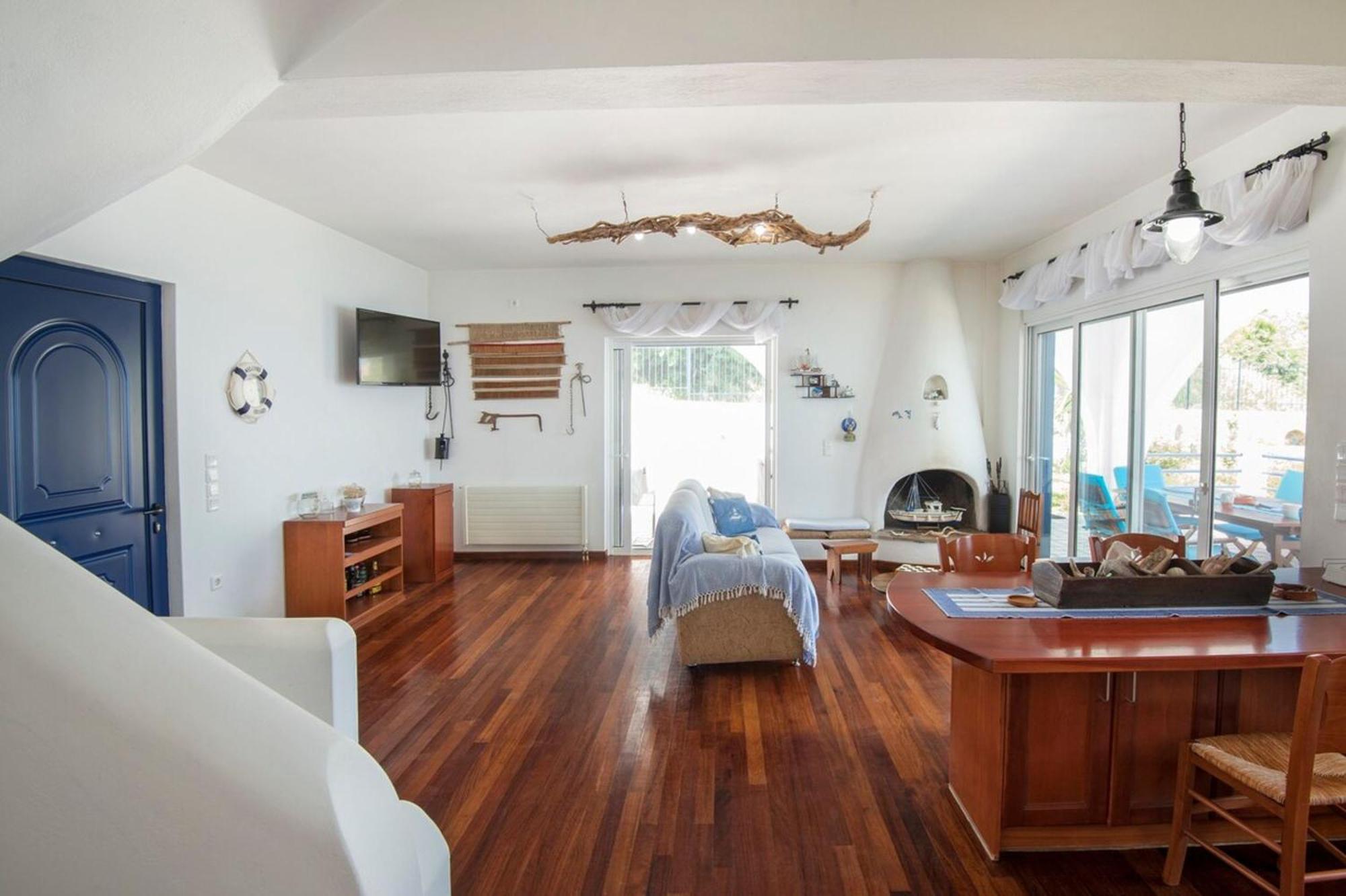 Blue Dream Seaside Villa With Superb Sea Views คีมี ภายนอก รูปภาพ
