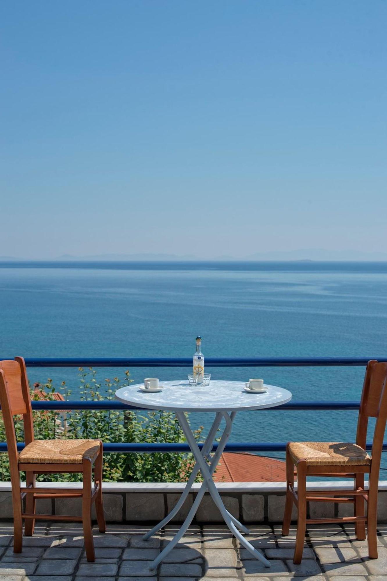 Blue Dream Seaside Villa With Superb Sea Views คีมี ภายนอก รูปภาพ